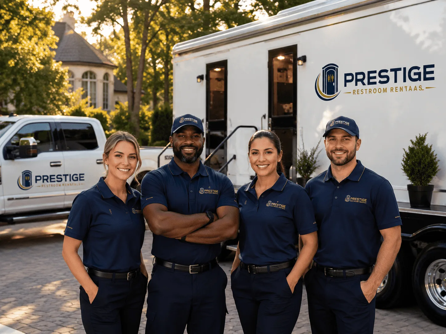 Trusted Luxury Portable Restrooms company in Lily, KY